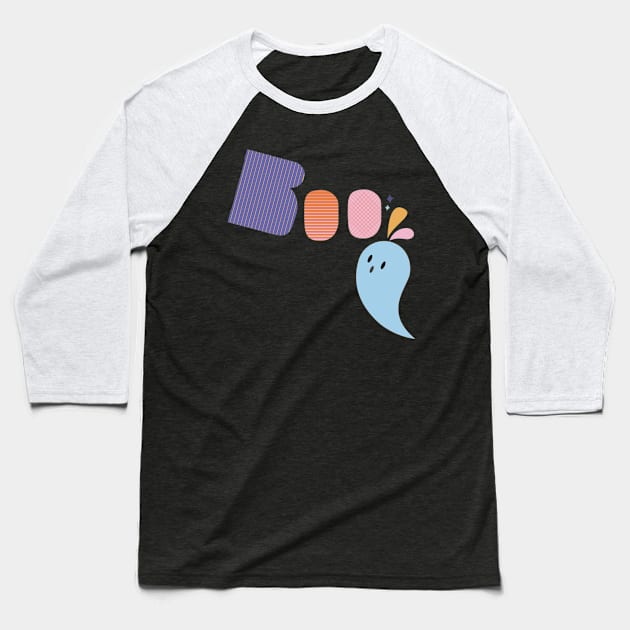 BOO-TIFUL HALLOWEEN Baseball T-Shirt by Sharing Love